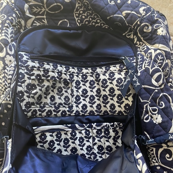 Vera Bradley laptop backpack with adjustable straps and suitcase strap - Picture 4 of 4